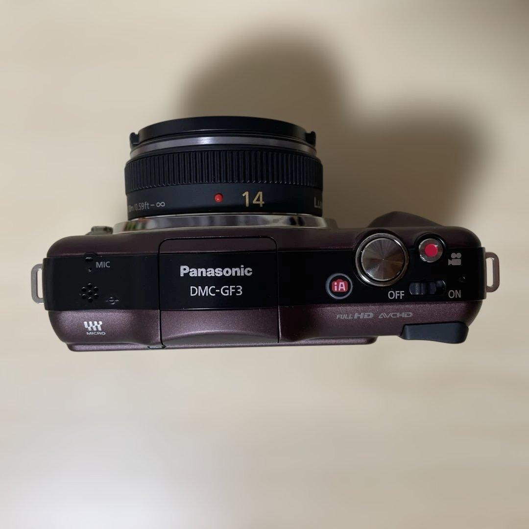 デジタルカメラ LUMIX Panasonic DMC-GF3W-T