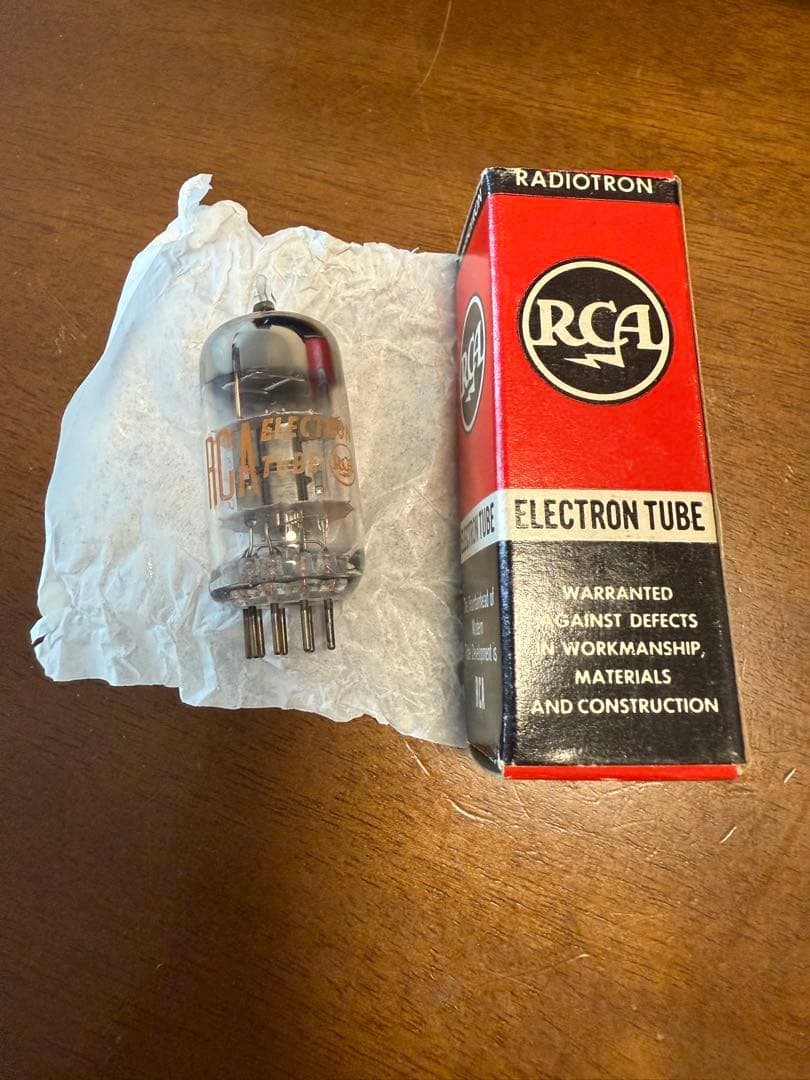 RCA 12AT7 真空管 ヴィンテージ管　12ax7