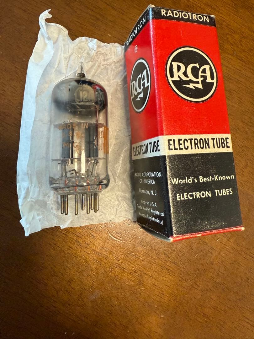 RCA 12AT7 真空管 ヴィンテージ管　12ax7