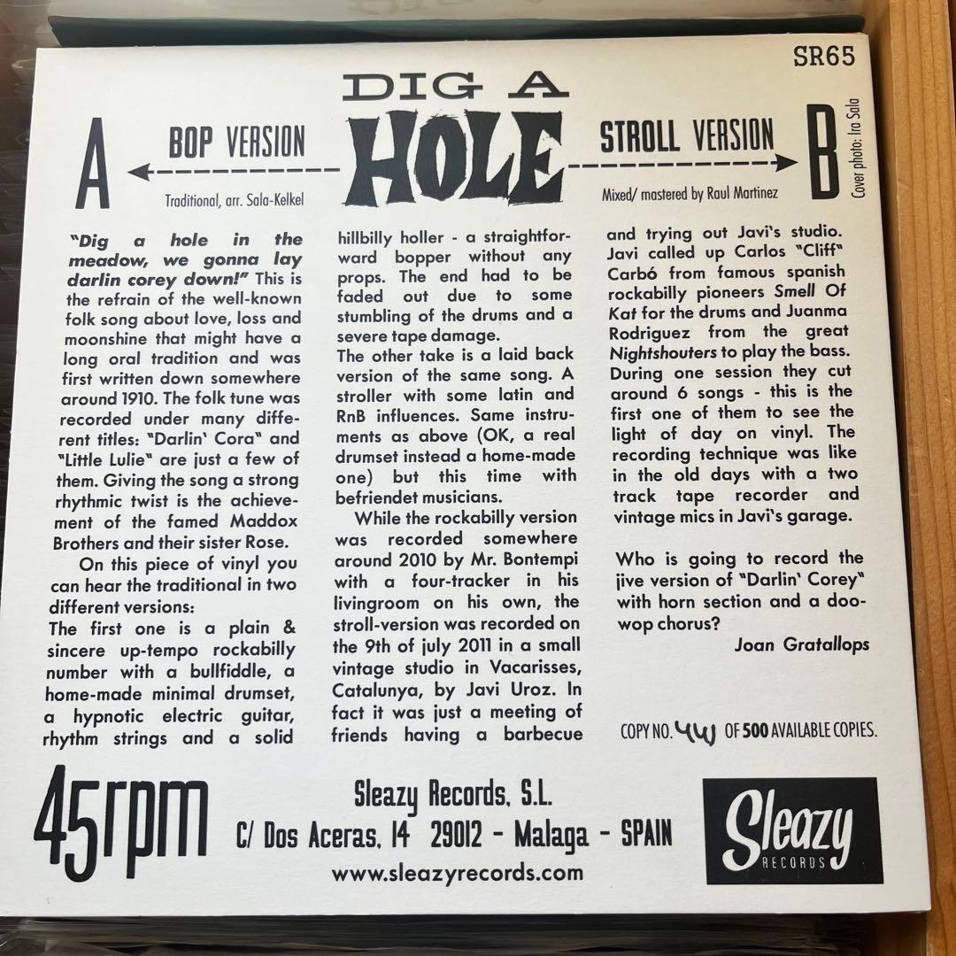 Marcel Bontempi Dig A Hole レアロカビリー
