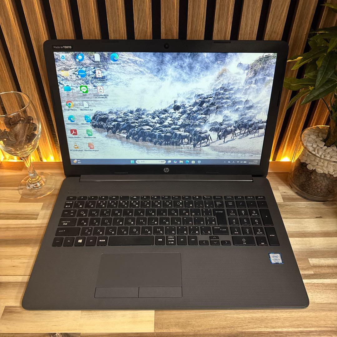 おすすめ‼️HP 250 G7☘️大型液晶☘️15.6インチ☘️人気ノートパソコン