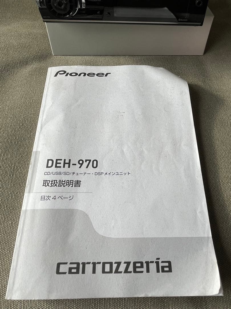Pioneer DEH-970 本体　ツィーター　セット