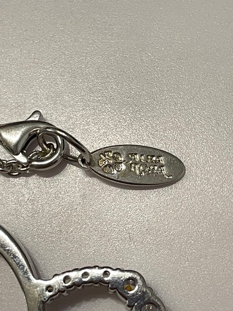 ★【極希少】ALBA ROSA オープンハート　ネックレス　silver925★