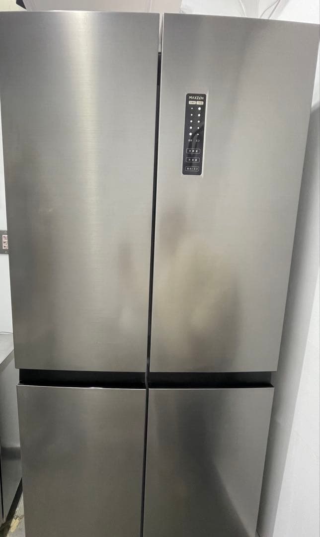 MAXZEN 冷蔵庫 362L 観音開き 2段式 大容量