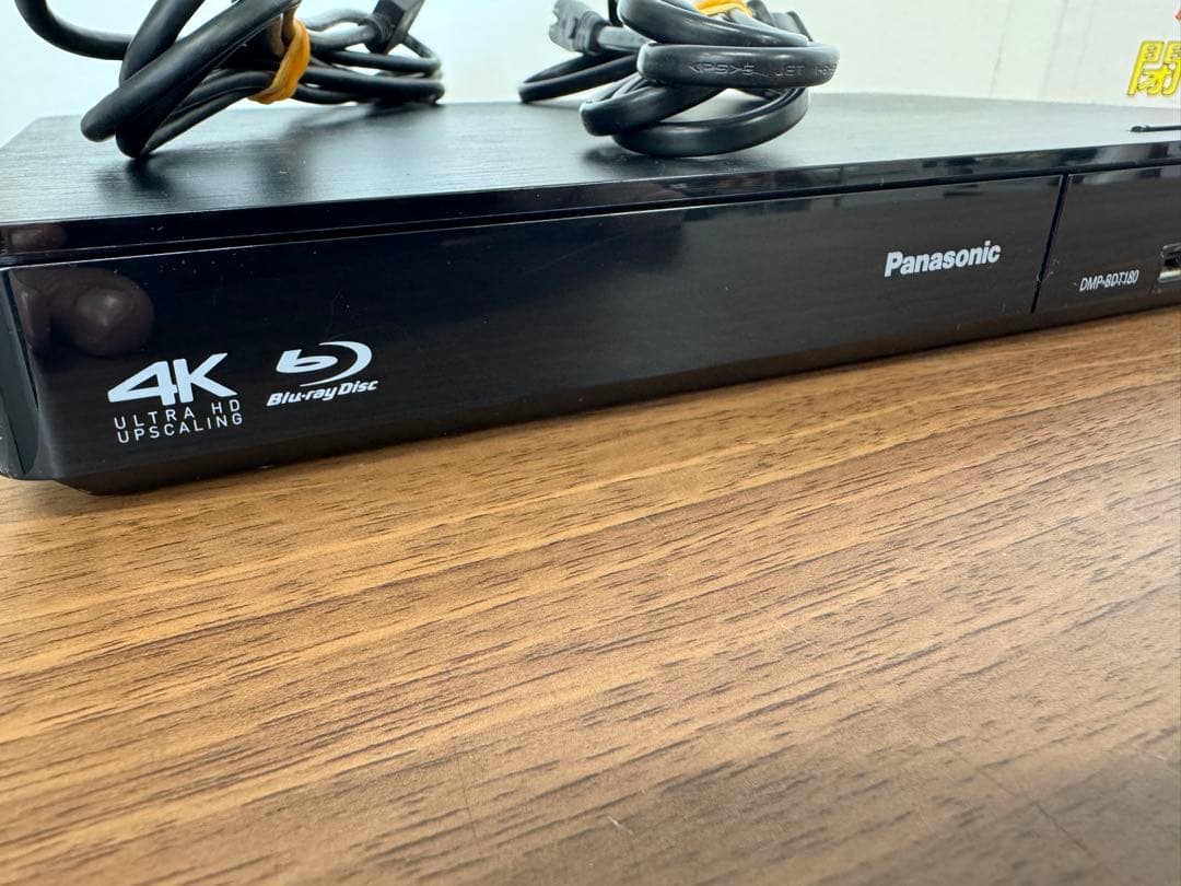 F066　Panasonic　4K ブルーレイプレーヤー DMP-BDT180