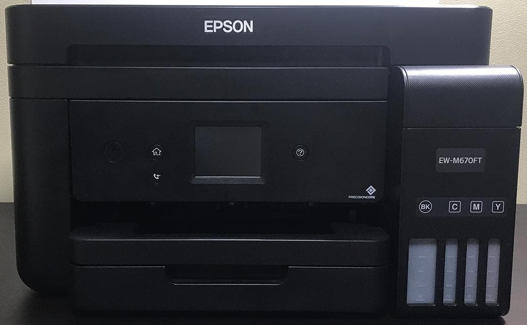 エコタンク　EW-M670FT　インク満タン　メンテナンスボックス交換済み