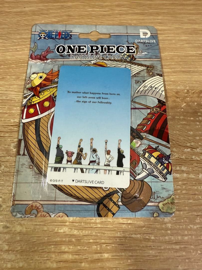 新品未使用 アラバスタの名シーン ダーツライブカード ワンピース