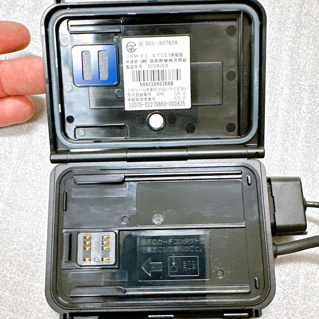 ETC2.0 日本無線　JRM-21 バイク　二輪用　オートバイ　ミツバ