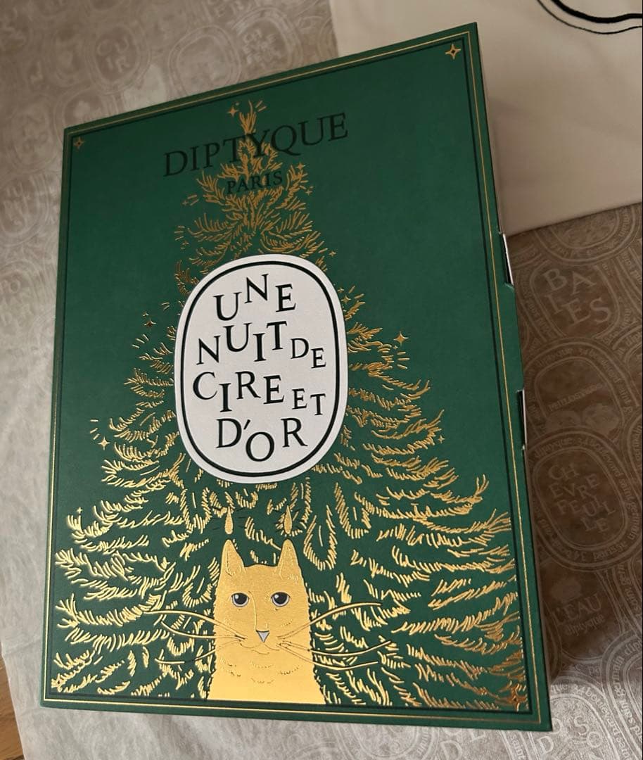 diptyque サプライズブック　ミニキャンドル付き