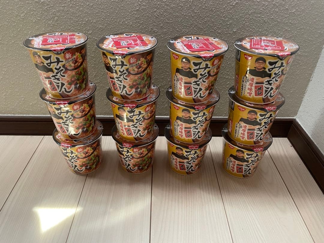 新みそきんカップラーメン12個(1箱)カップメシ12個(2箱)合計24個セット