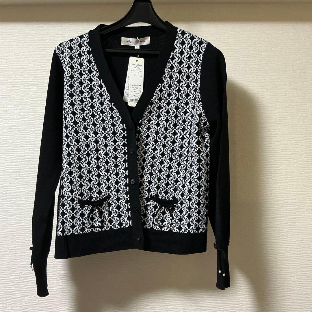 スーパービューティー☆【Used】ワンピース丈直し＆【新品】カーディガン42