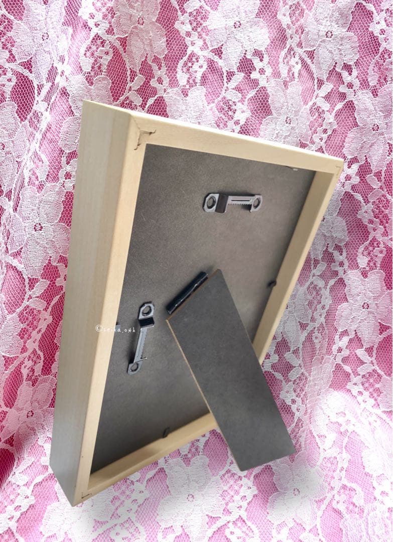 海のお月様 ピンク うさぎ インテリア アクアリウム 置物