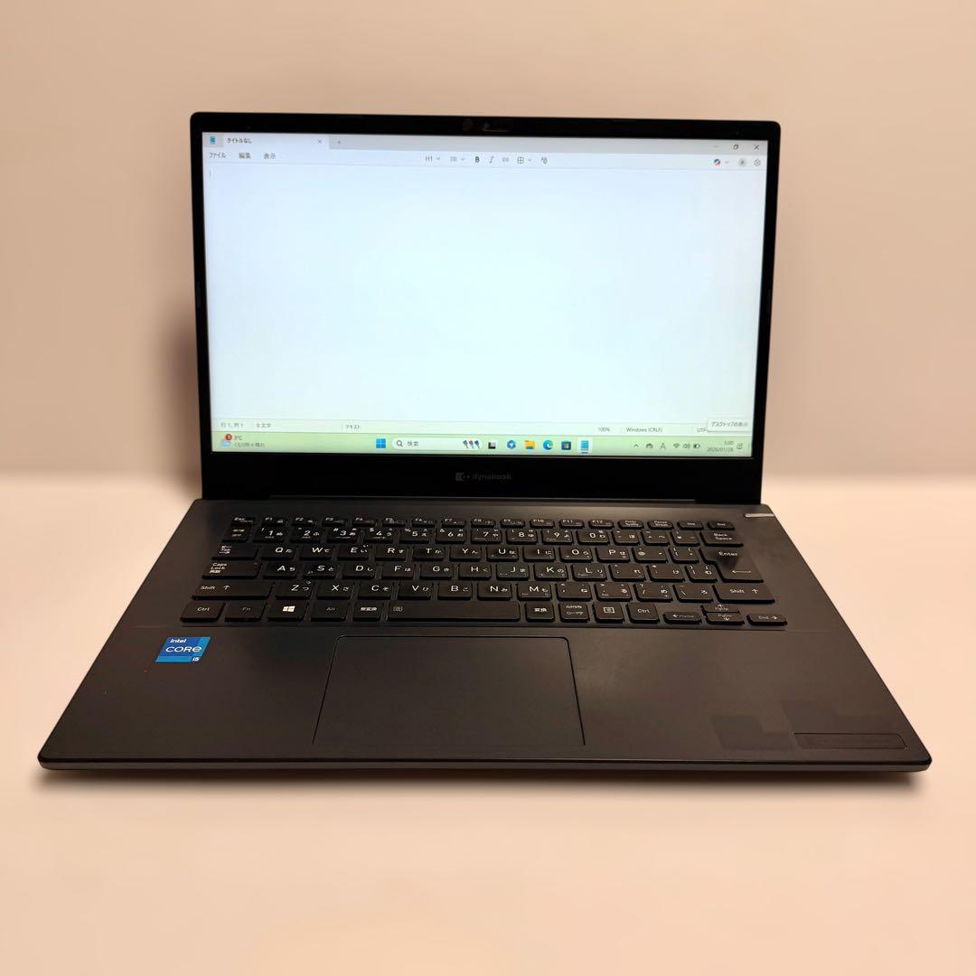美品 dynabook MJ54/HS 11世代 メモリ10GB 容量256GB