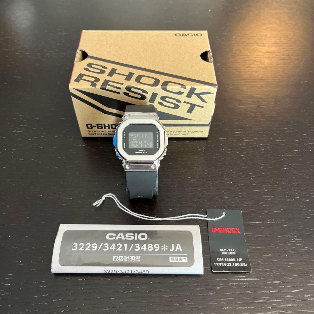 時計 G-SHOCK GM-S5600-1JF