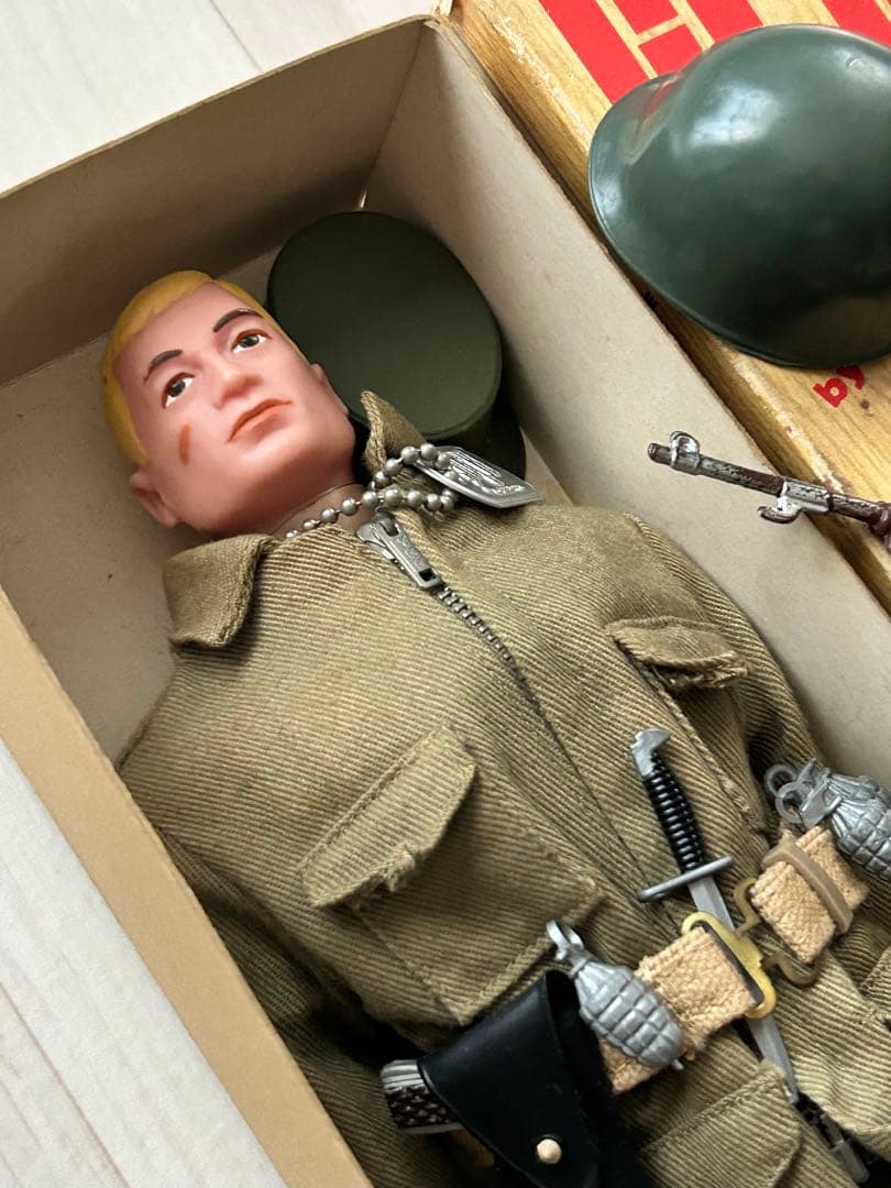 G.I. Joe アクションソルジャー　箱付Hasbro ビンテージGI ジョー
