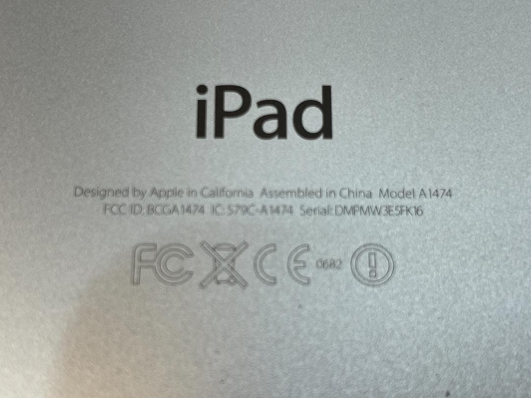 ★状態〇★ Apple iPad Air MD790J/A 64GB A1474