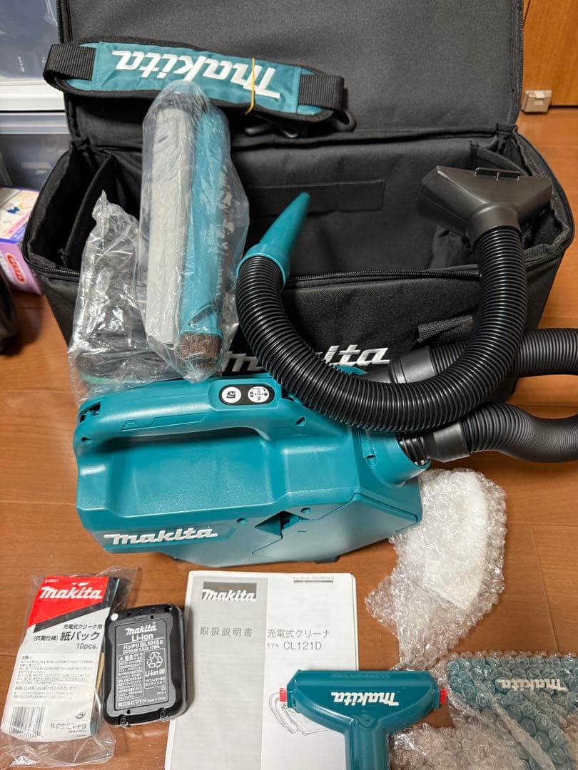 Makita 掃除機 CL121D マキタ おまけ多数 未使用