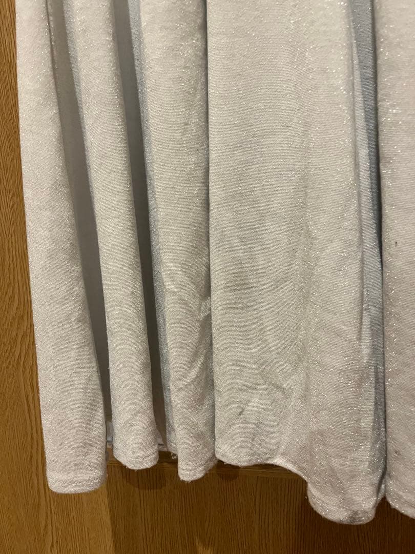 オフショルスパンコールグリッターロングドレス/キャバドレス