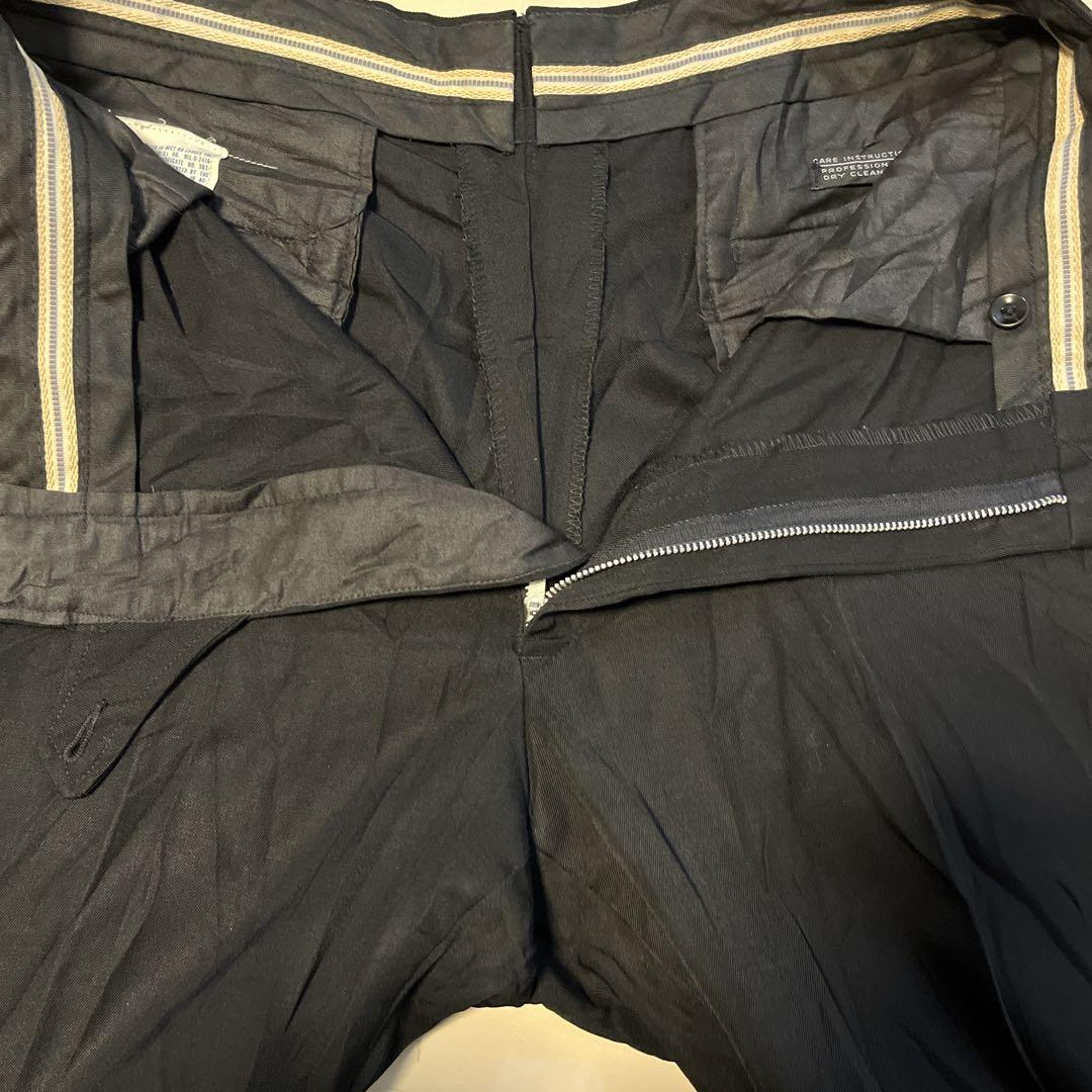 す*る様 50s ビンテージ ミリタリー ブラック ノータック スラックス 米軍