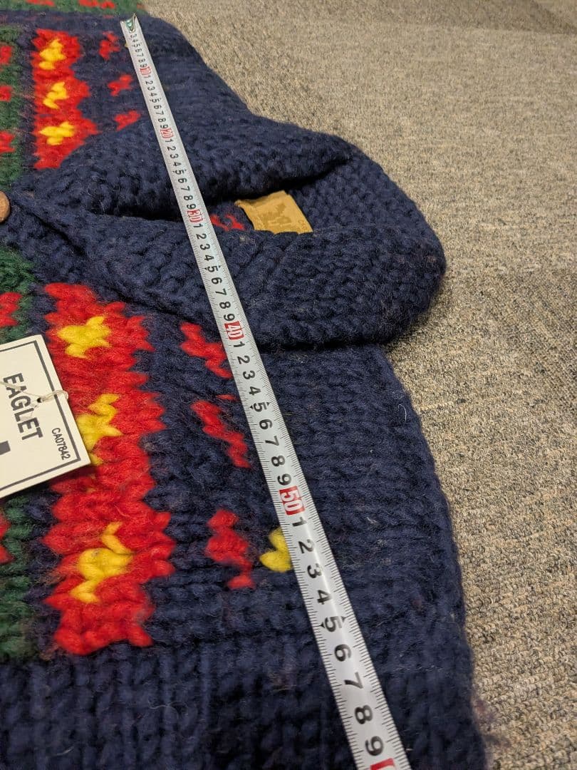 【新品/未使用】本場カナダ輸入/カウチングセーター・アウター46サイズ