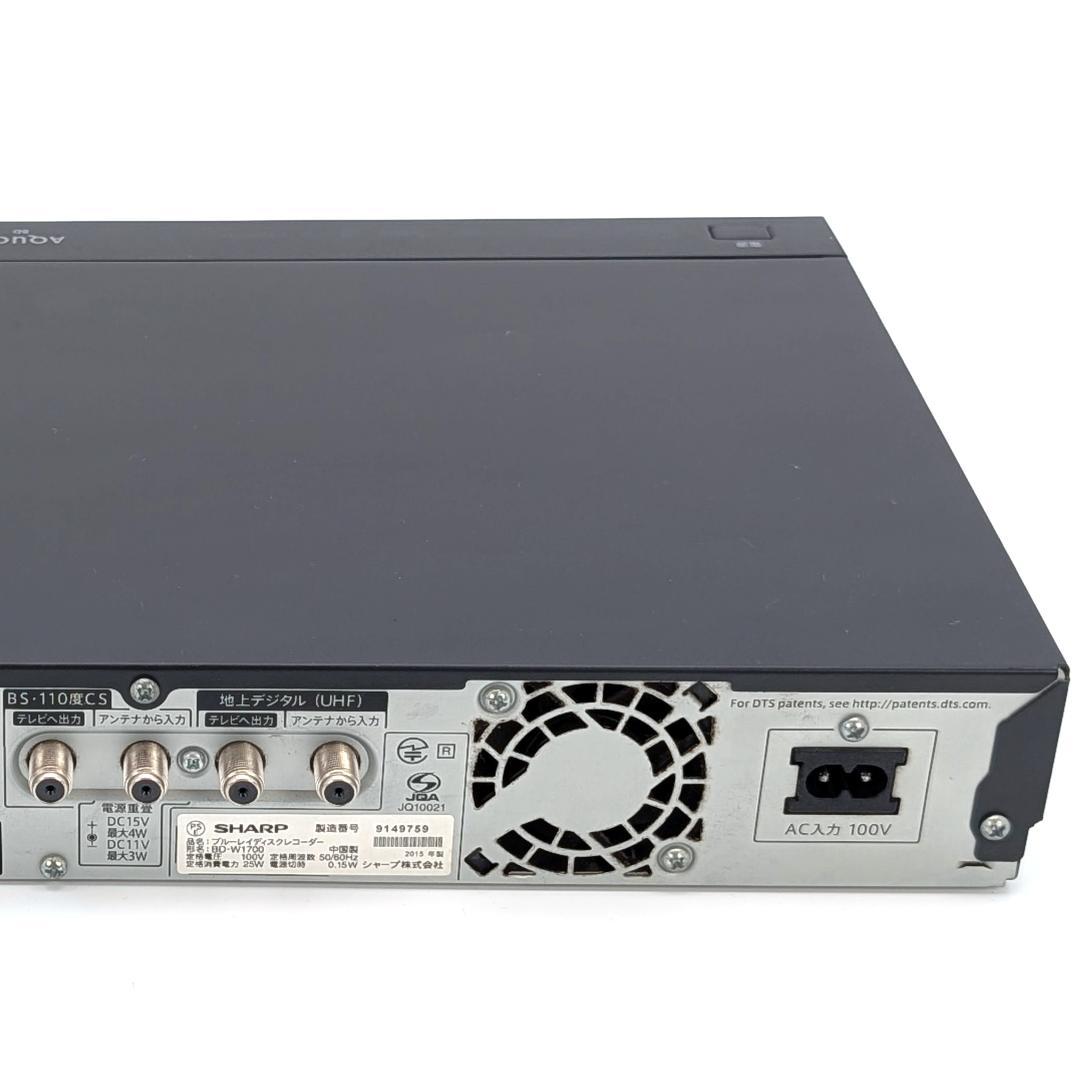 SHARP BD-W1700 Blu-rayレコーダー HDD1TB