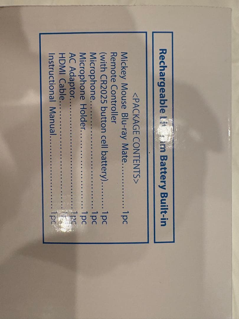 Disney Mickey Mouse Blu-ray Mate ケース付