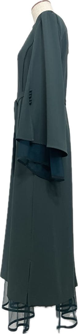 UNITED TOKYO チュールブロッキングワンピース