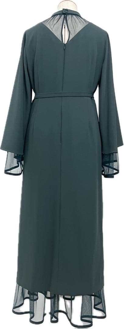 UNITED TOKYO チュールブロッキングワンピース