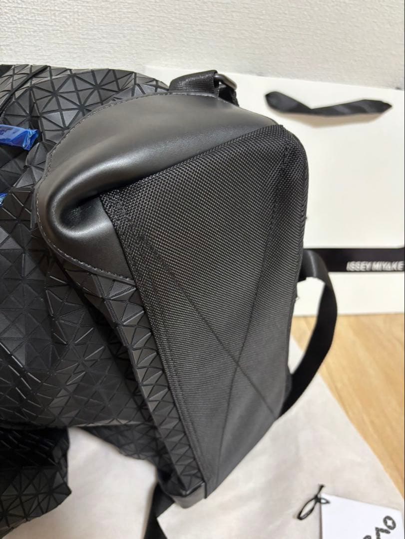 未使用 BAOBAO ISSEYMIYAKE ライナーメンズバックパック 黒