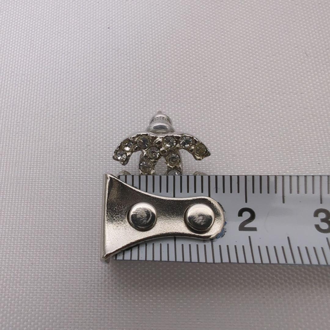 【正規品】CHANEL シャネル ココマーク ラインストーン ピアス 片方のみ