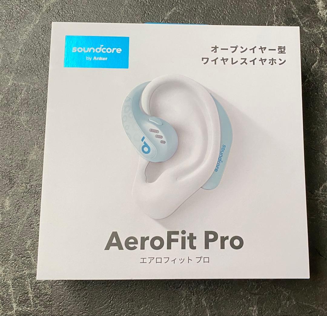 ひ*ぎ様 Anker Soundcore AeroFit Pro 水色