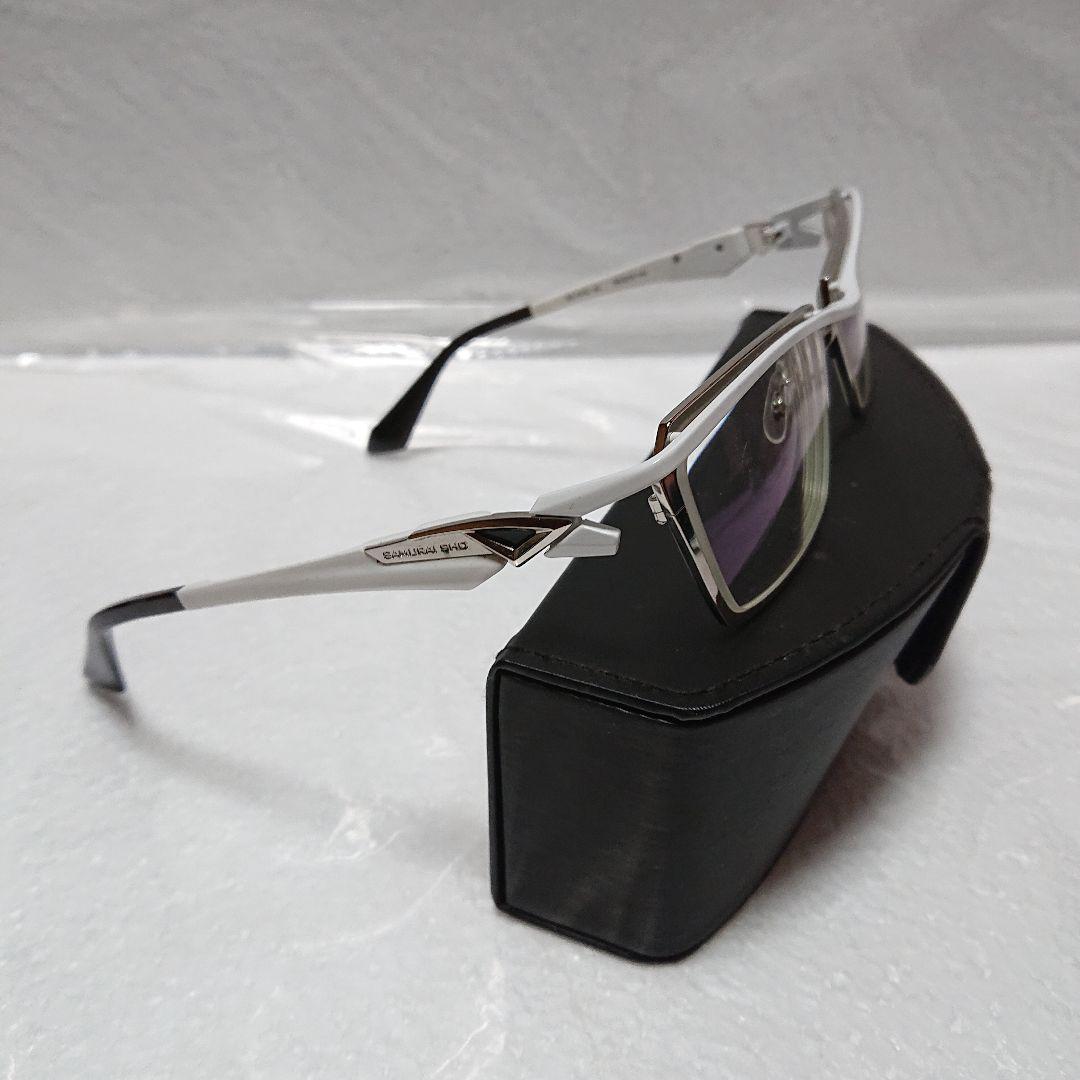 SAMURAI SHO メガネ(度あり) ホワイト/シルバーＳＳ－Y312#2