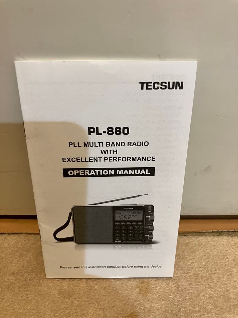 TECSUN PL-880高感度ワールドバントラジオ AM(SSB)•FM