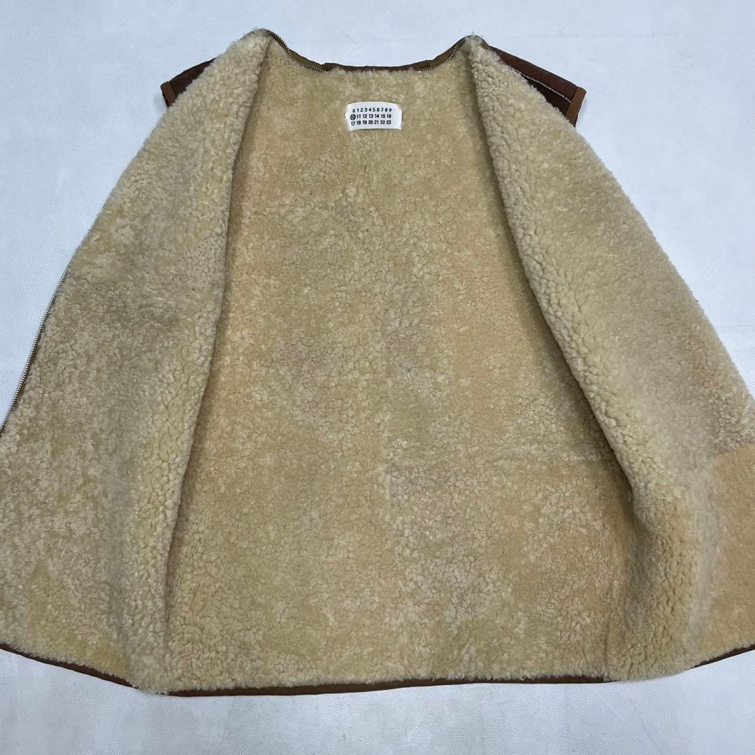 希少 本人期 Maison Margiela アーティザナル ムートンベスト