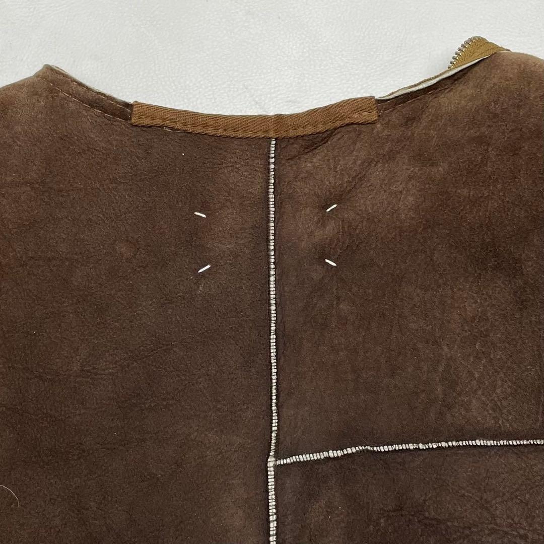 希少 本人期 Maison Margiela アーティザナル ムートンベスト