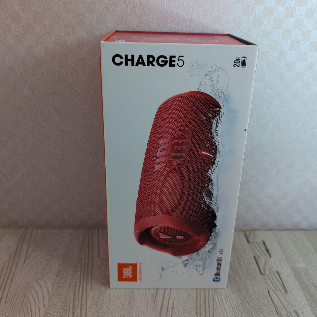 スピーカー・ウーファー JBL CHARGE 5 JBLCHARGE5RED Red
