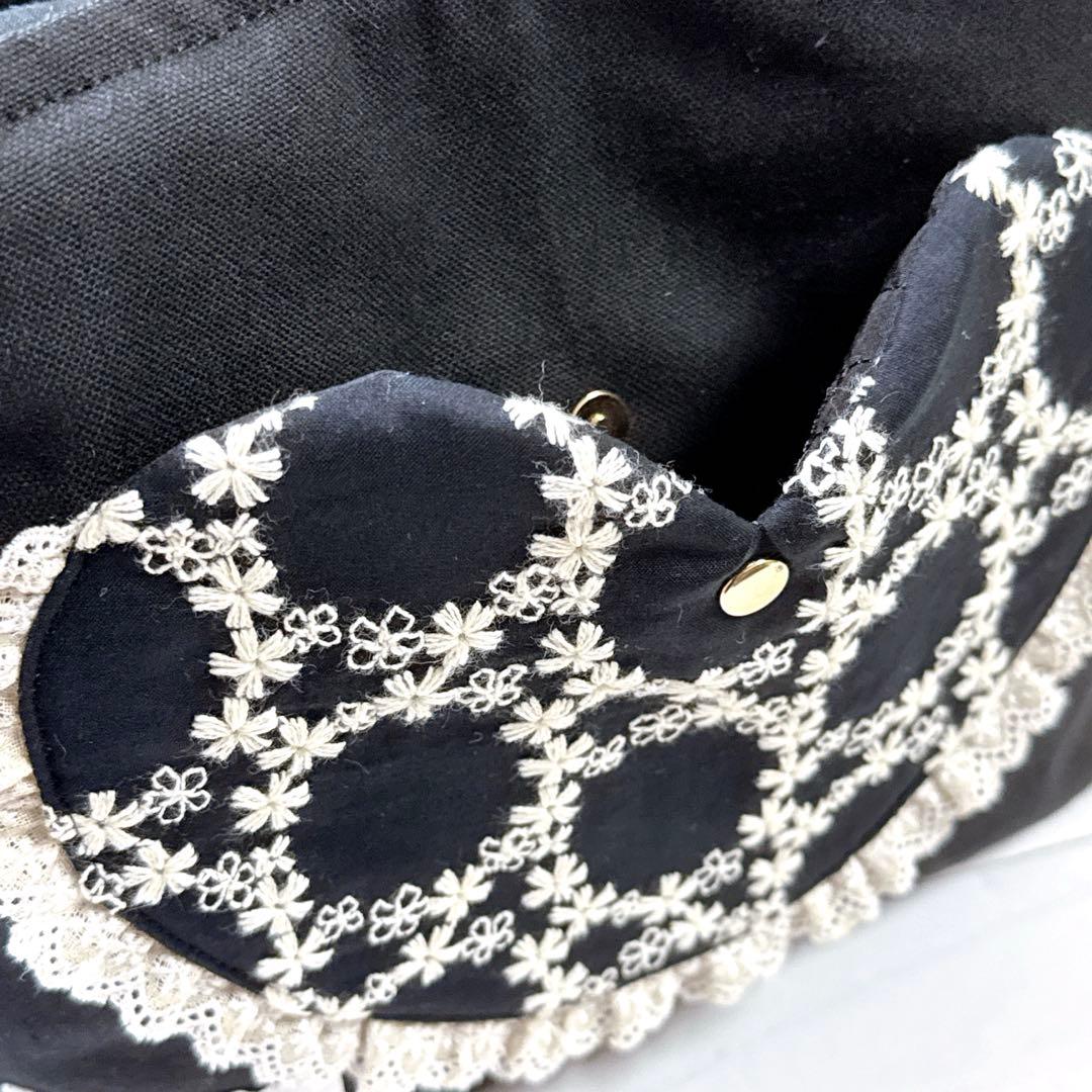 ゆ*ら様 コヤンイサムチョン♡訳あり！さば猫ちゃんの形が変わる帆布＆フリルトート