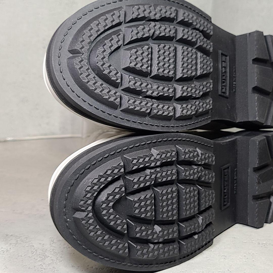 【HUNTER】サイドゴアレインブーツ　リファインド スティッチ ディテール