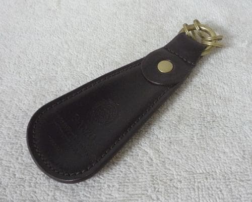 ガンゾ　GANZO　シェルコードバン　靴ベラ　シューホーン　４連　キーケース