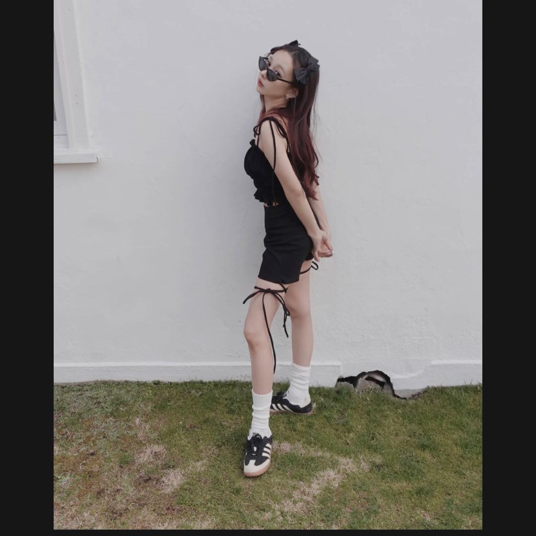 FICTION TOKYO リボンショートパンツ