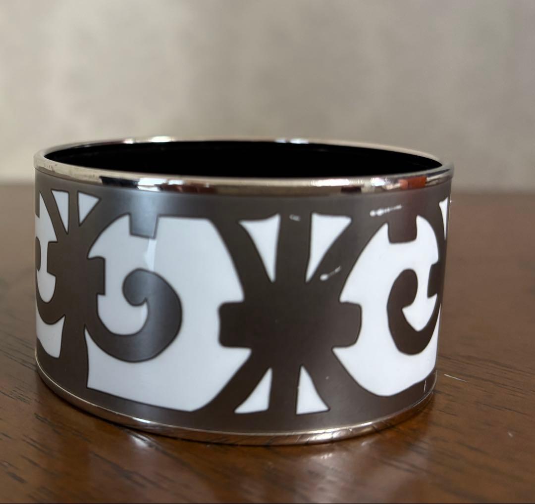 HERMESエルメスバングル エマイユ ガダルキヴィール TGMブレスレット