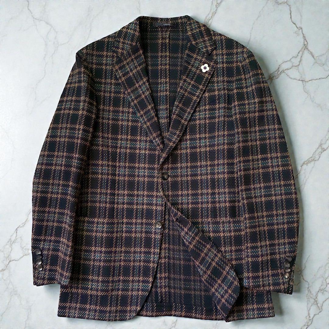 未使用級 LARDINI×BEAMSF テーラードジャケット イタリア製 46