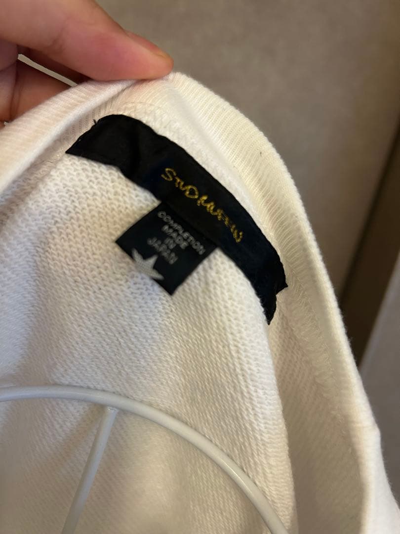 未使用級✨STUD MUFFIN ロゴ　トレーナー　ホワイト　M