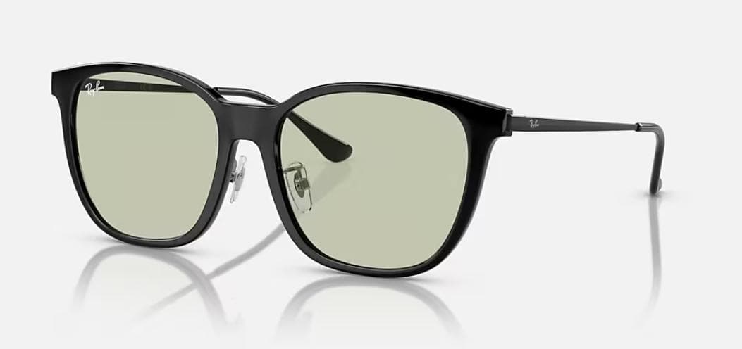 Ray-Ban RB4333D スクエア 黒緑 GEOfit 美品