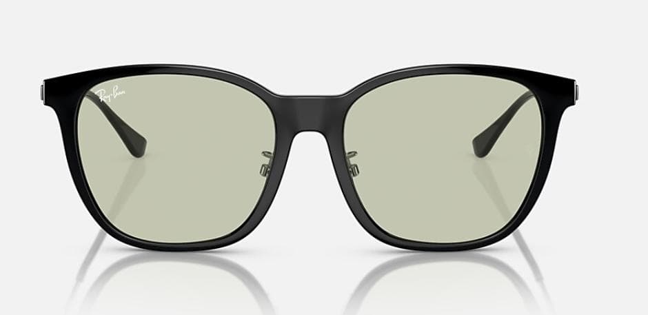 Ray-Ban RB4333D スクエア 黒緑 GEOfit 美品