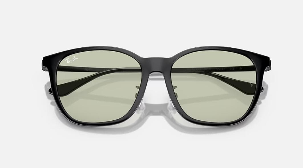 Ray-Ban RB4333D スクエア 黒緑 GEOfit 美品
