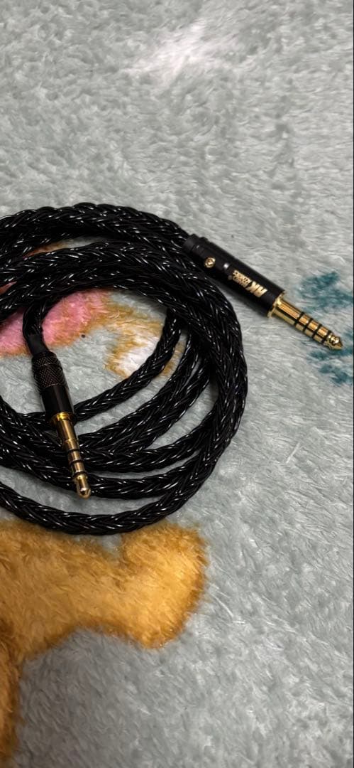 PIONEER SE-MHR5と16芯 OCC銀メッキ黒 バランスケーブル