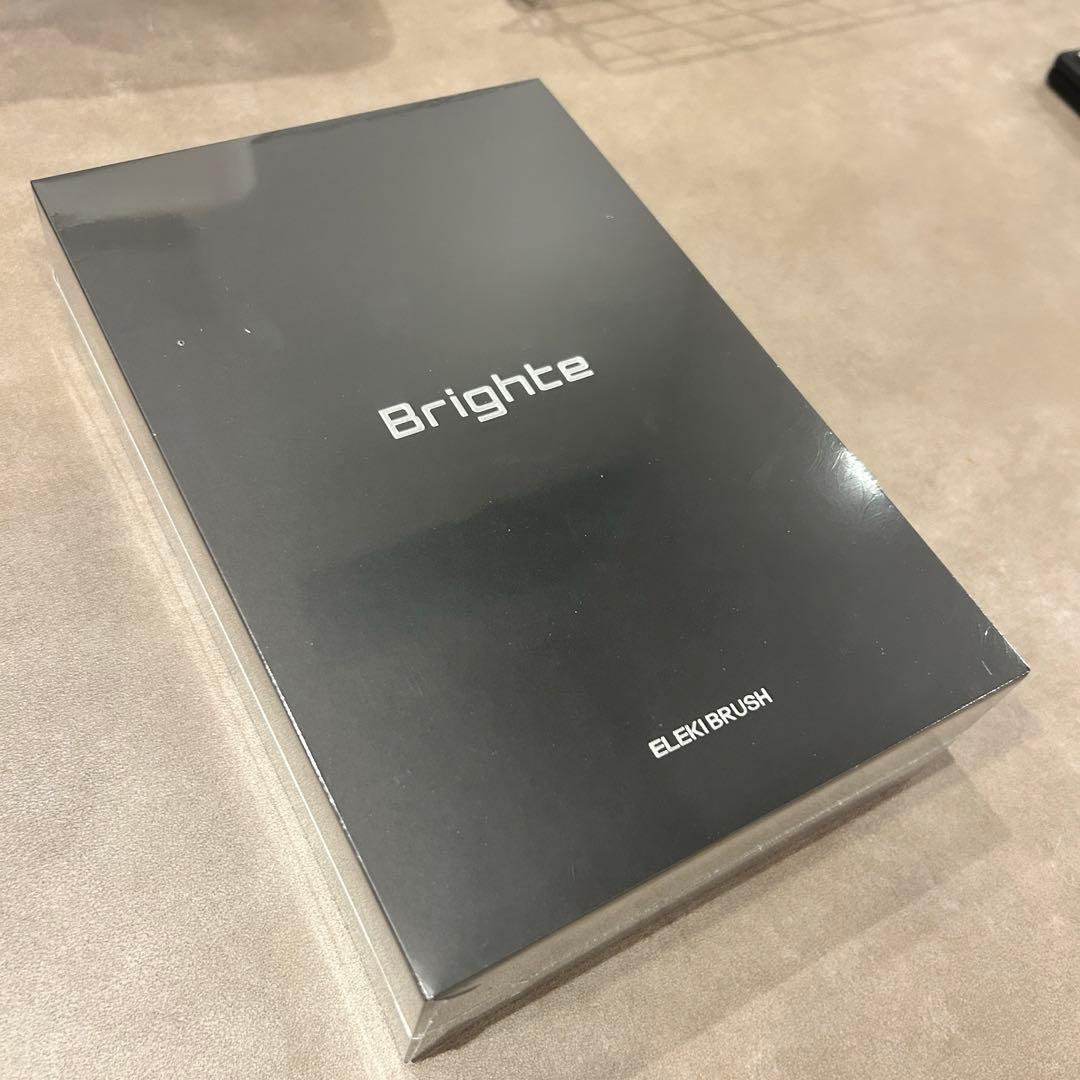 【新品未使用未開封】ブライト　エレキブラシ ブラシ型美顔器