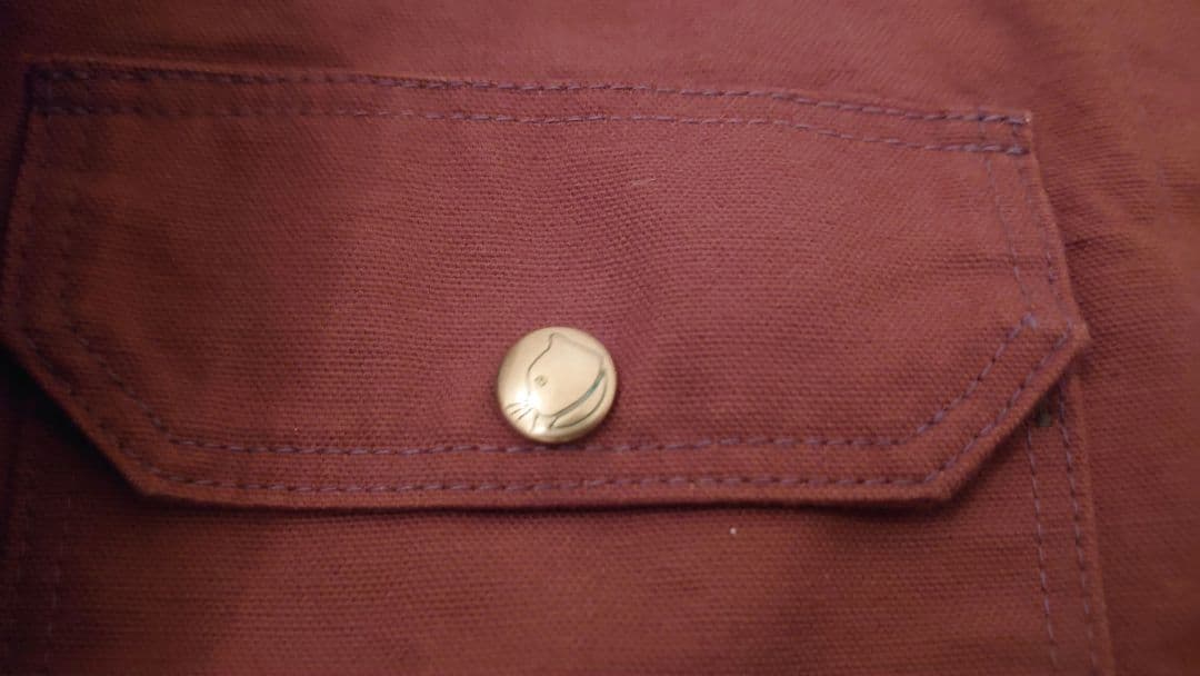 TCB jeans Cat Head Jacket ブラウンキャンバス 36