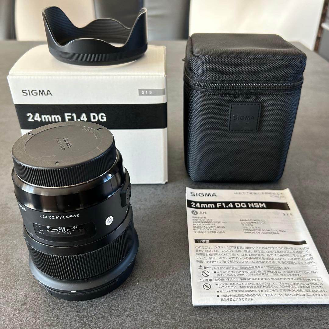 限定値引！SIGMA 24mm F1.4 DG Canon EFマウント用